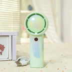 Portable Mini Table Fan USB Powered Compact Quiet Personal Cooling Fan for Home Office