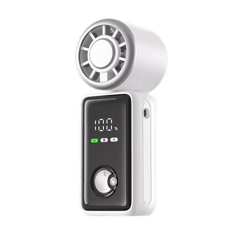 Portable Mini Air Circulator Fan with Precise Speed Control USB Rechargeable Quiet Operation