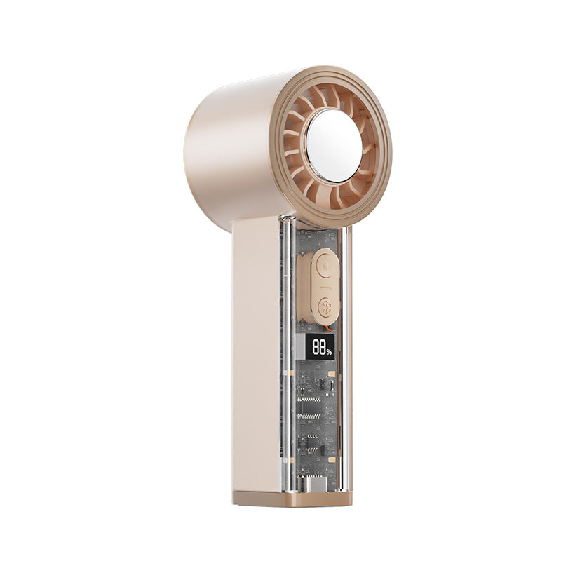 Portable Air Circulator Fan with Digital Display Rechargeable Battery Lightweight and Compact
