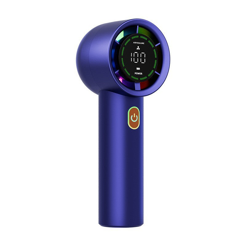 Portable Mini Fan with Digital Display and Quiet Operation Compact Handheld Personal Fan