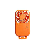 Portable Handheld Fan USB Rechargeable Lightweight with Digital Battery Indicator