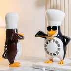 Table Fan USB Powered Quiet Adjustable Tilt Penguin Design Portable Desktop Fan