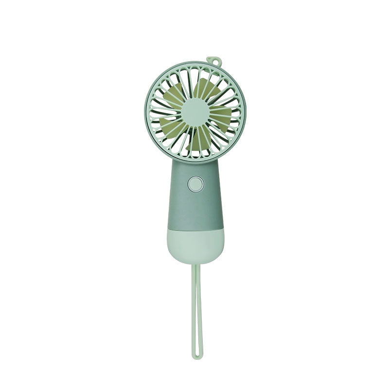 Portable USB Handheld Fan Lightweight Compact Rechargeable with Stepless Speed Control