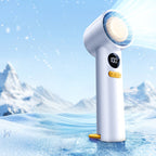 Portable Rechargeable Mist Cooling Fan with Adjustable Speeds and LED Display