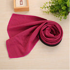 Ladies Scarf Breathable Fabric Textured Design Stylish Accessory