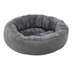 Deko Harrow Cat Bed Soft Padded Round Nesting Bed Durable Easy-Care Fabric