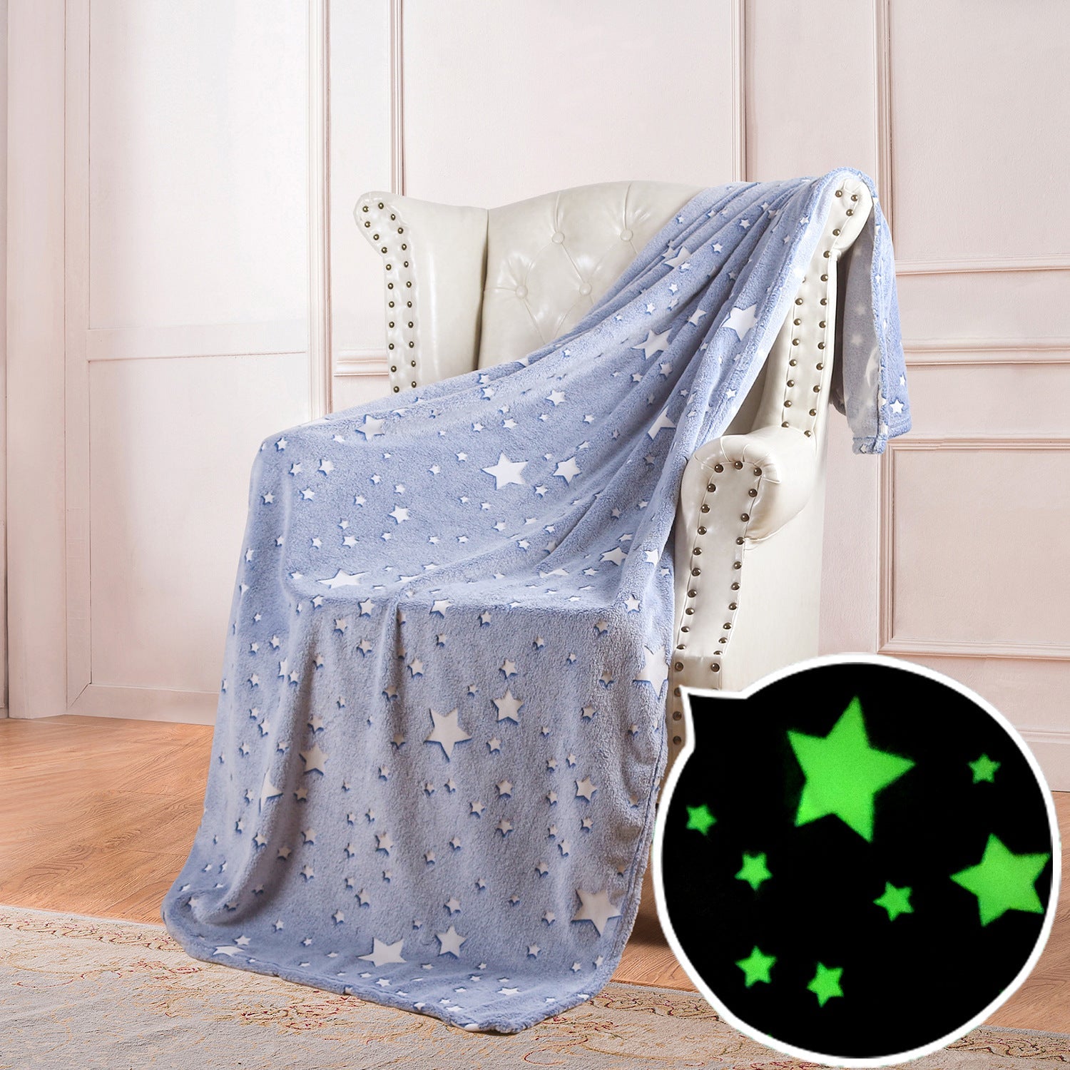 Unisex Sports Fleece Blanket Soft Cozy Throw with Bright Colorful Sports Ball Design