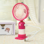 Portable Mini Hand Fan USB Rechargeable Ergonomic Design Lightweight Personal Cooling