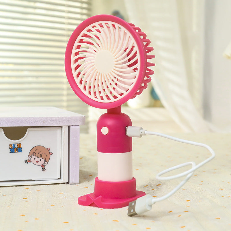 Portable Mini Hand Fan USB Rechargeable Ergonomic Design Lightweight Personal Cooling
