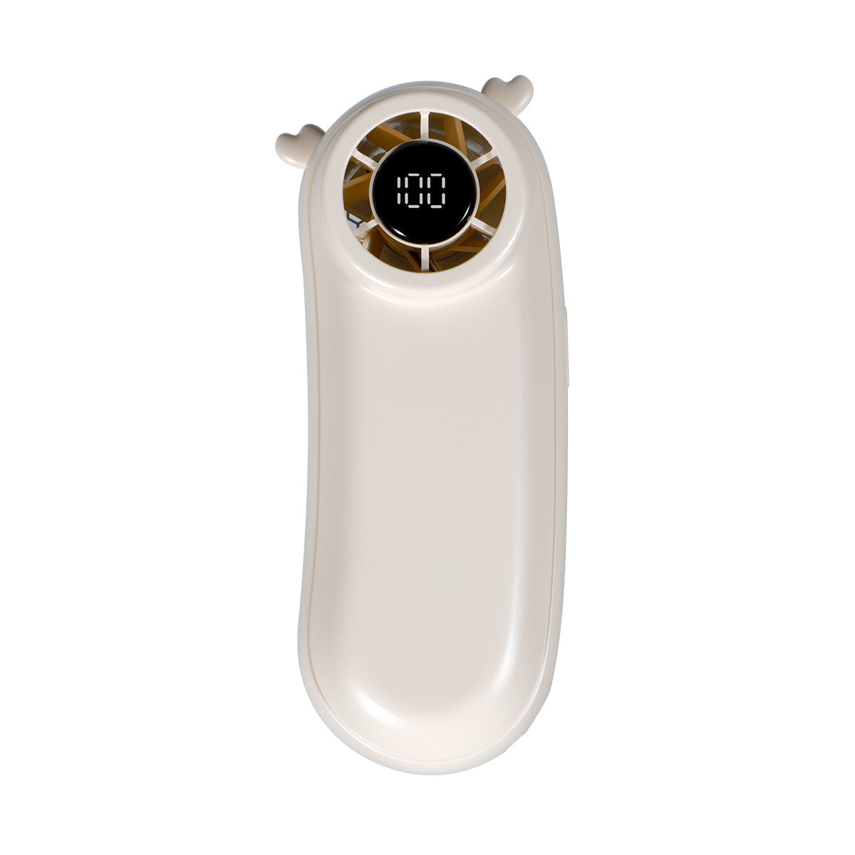Harrow Portable Mini Handheld Fan USB Rechargeable Compact Quiet Operation with LED Display