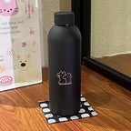 Women’s Insulated Travel Cup with Spill-Proof Flip Lid Vacuum Thermal Mug BPA-Free