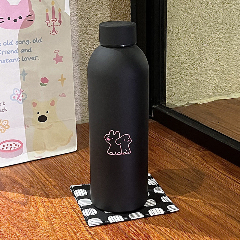 Women’s Insulated Travel Cup with Spill-Proof Flip Lid Vacuum Thermal Mug BPA-Free