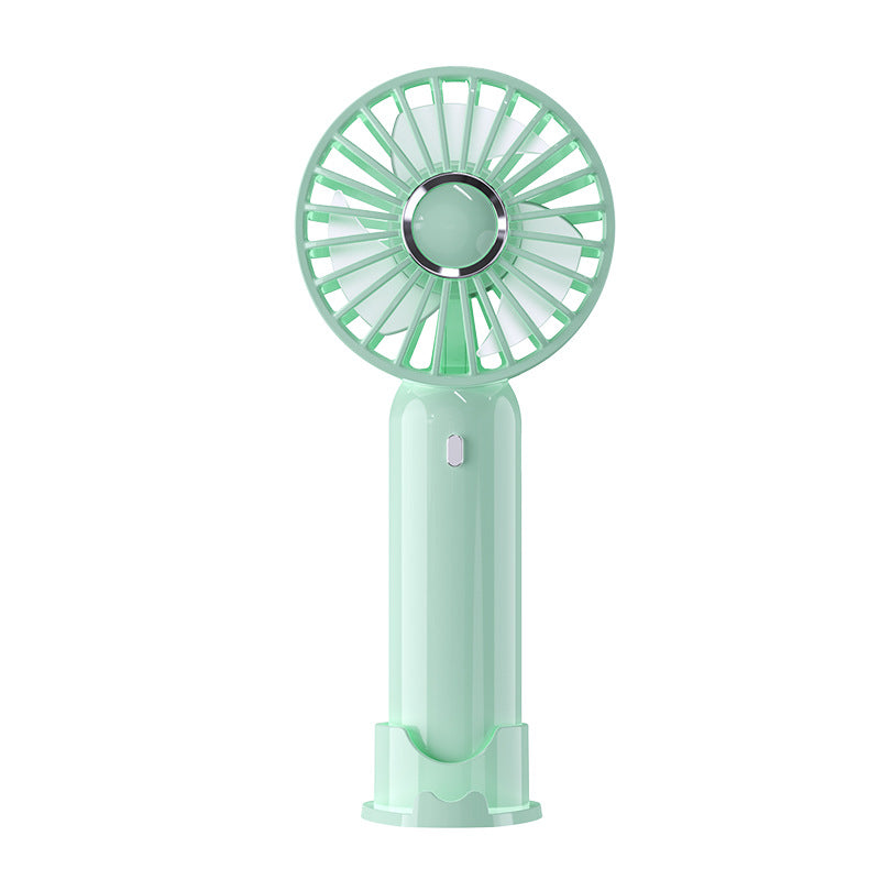 Portable Battery-Operated Fan USB Rechargeable Personal Cooling Fan with Adjustable Head