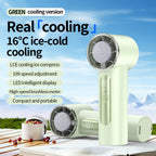 Portable High-Performance Cooling Fan with Smart Control and LED Display for Women