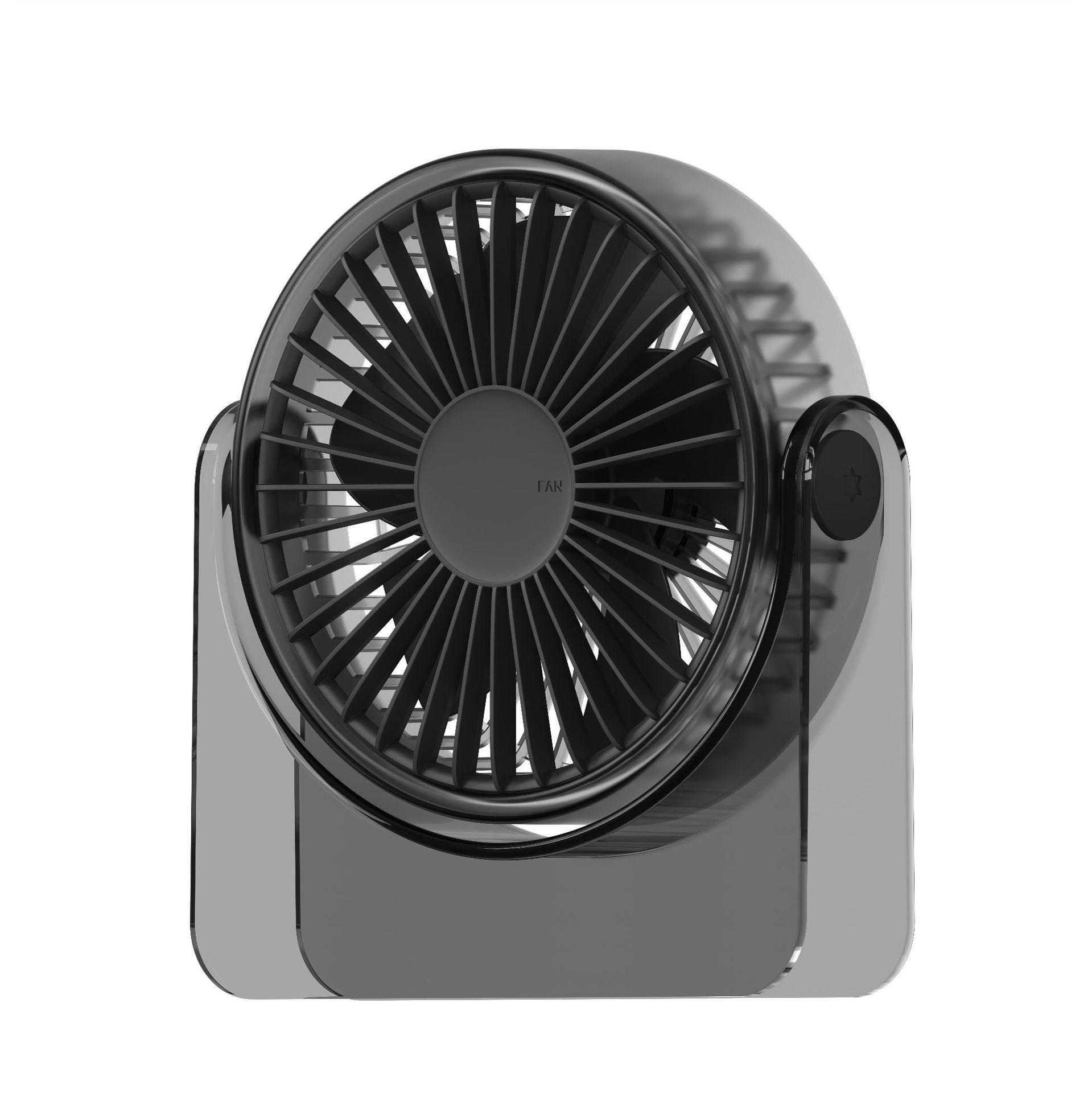 Portable USB Mini Fan with Adjustable Head Quiet Motor Compact Desk Fan