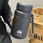 Women’s Insulated Carafe 1000ml BPA-Free Plastic Thermos with Ergonomic Handle and Spill-Proof Lid