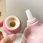 Women's BPA-Free Plastic Water Bottle with Leak-Proof Silicone Lid and Floral Design