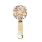 Portable Battery Operated Fan with Variable Speed Control and LED Display