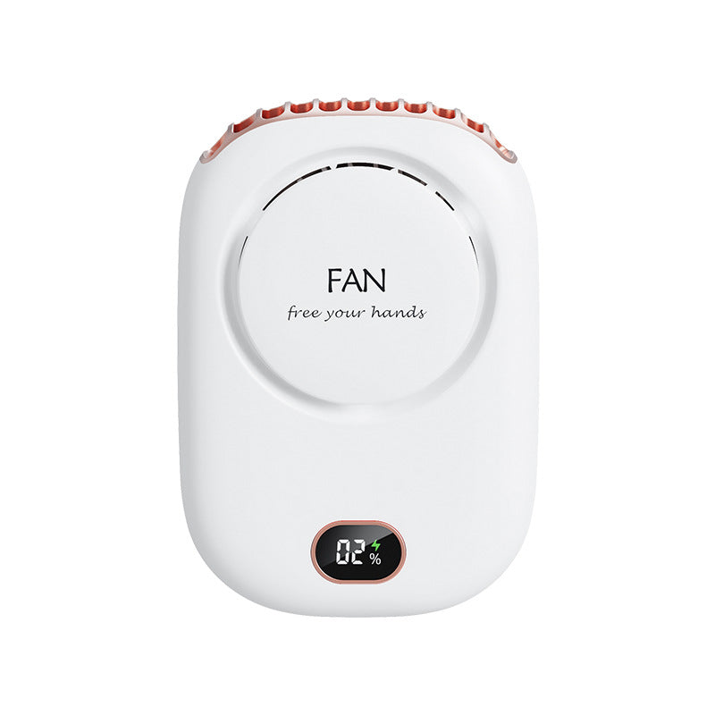 Hands-Free Wearable Cooling Fan USB Rechargeable Portable Adjustable Speed