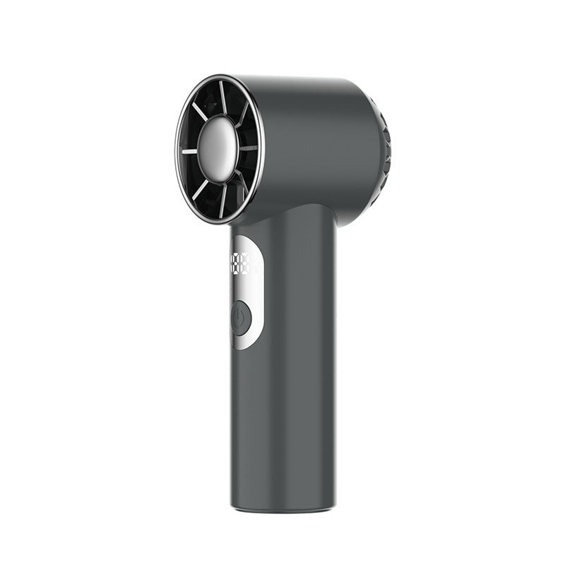 Handheld Portable Fan USB Rechargeable Stepless Speed Control Compact Lightweight