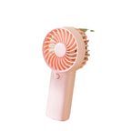 Portable Handheld Mini Cooling Fan Rechargeable Battery Compact Lightweight Adjustable Speed