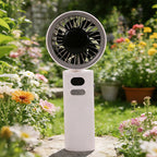 Compact Rechargeable Mini Cooling Fan Portable Portable Battery-Powered Personal Fan