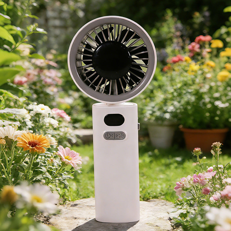 Compact Rechargeable Mini Cooling Fan Portable Portable Battery-Powered Personal Fan