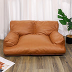 Pet Bed with Comfortable Padding and Non-Slip Bottom for Dogs and Cats
