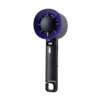 Portable Mini Fan with Adjustable Speeds and Digital Display Compact Battery-Powered Cooling