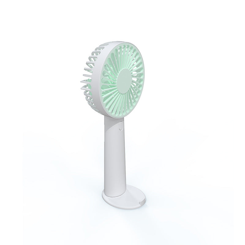 Portable Rechargeable Handheld Fan Compact Lightweight Adjustable Speeds