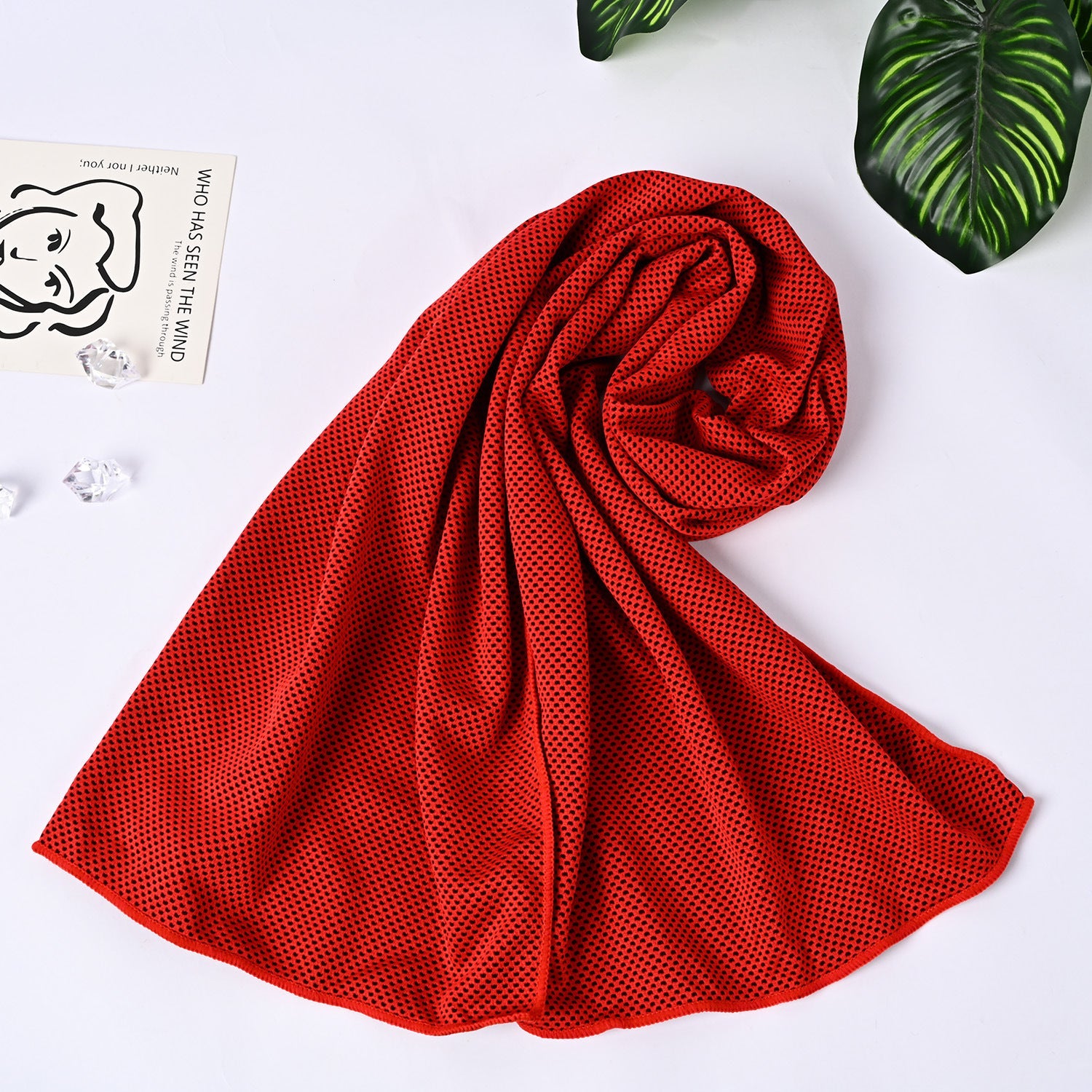 Ladies Multifunctional Microfiber Towel Quick-Dry Breathable Mesh Design