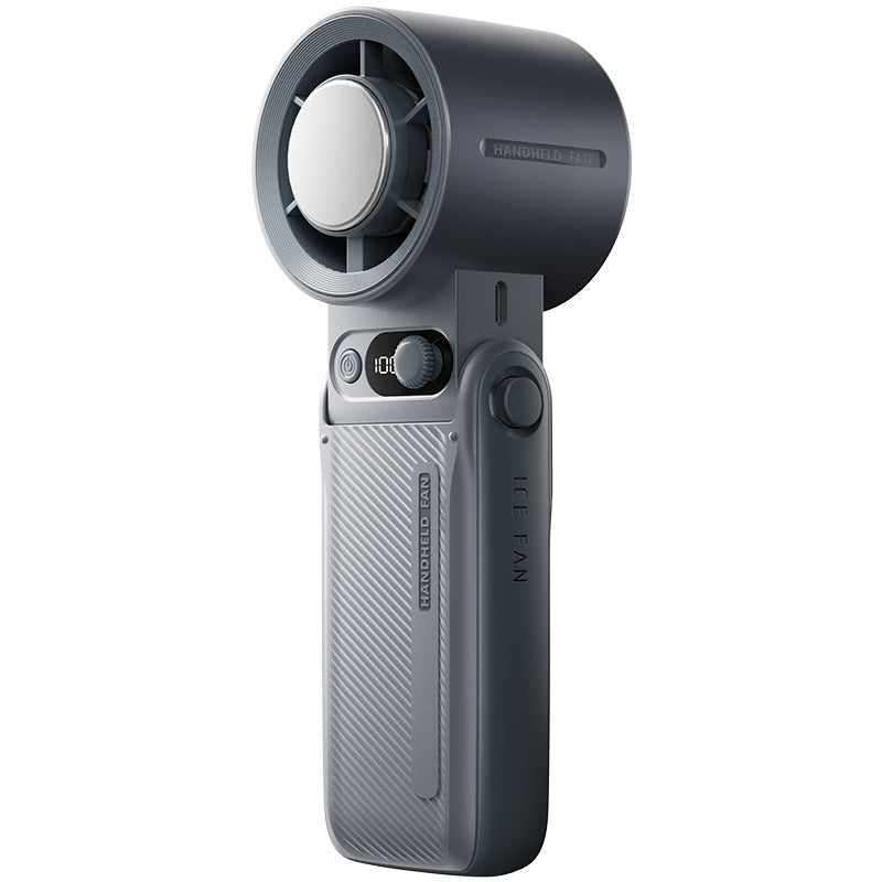 Portable Handheld Air-Cooling Fan with Ice-Cooled Technology and Adjustable Speeds Compact Lightweight