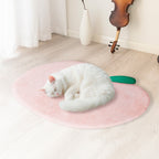 Funny Lemon Shaped Non-Slip Floor Mat Soft Washable Decorative Home Rug for Bathroom Kitchen