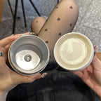 Women’s Insulated Water Bottle with Carry Handle BPA-Free Durable Hot Cold Beverage Container
