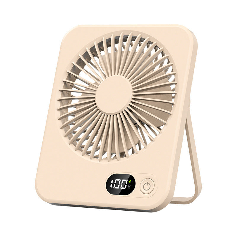 Portable USB Fan for Women Compact Rechargeable Adjustable Speed Personal Cooling Fan