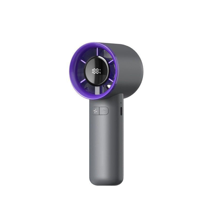 Handheld Rechargeable Cooling Fan Portable Personal Fan with Adjustable Speeds and 8-Hour Battery