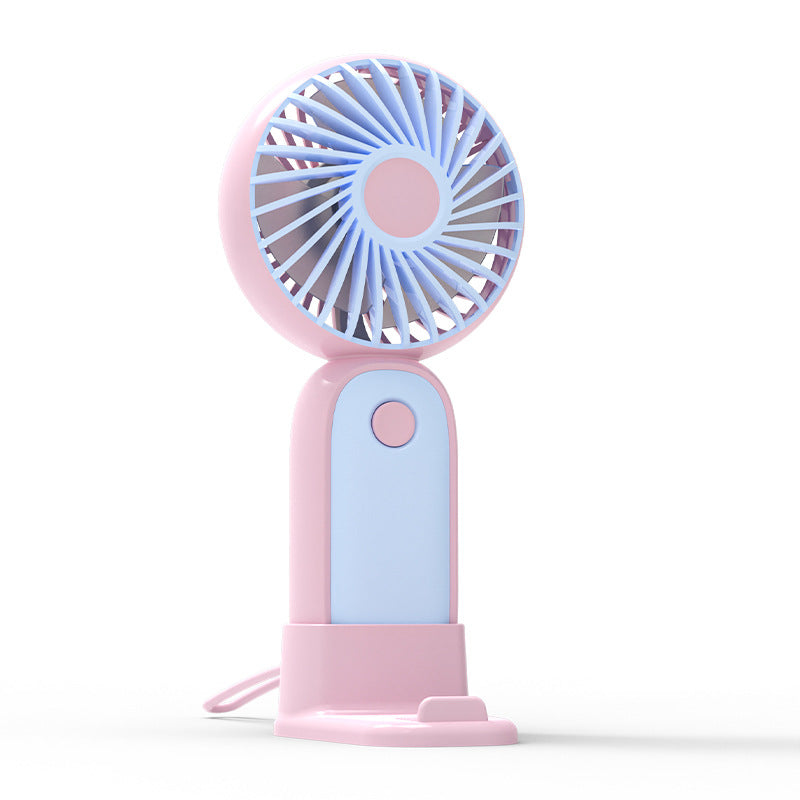 Portable Table Fan USB Rechargeable Flexible Tilt Angle Quiet Operation