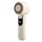 Portable Fan Rechargeable Battery Compact Handheld Fan with Adjustable Speeds and LED Display