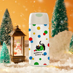 Insulated BPA-Free Plastic Thermos Bottle with Leak-Proof Lid and Bear Design for Women and Kids