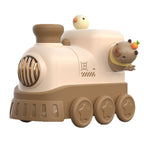 Toy Locomotive with Animal Characters Colorful Plastic Train for Kids 2+
