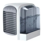 Personal Evaporative Air Cooler and Humidifier Compact USB-Powered Portable