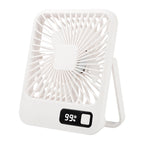 Rechargeable Personal Desk Fan Portable Quiet Adjustable Speed with LED Display
