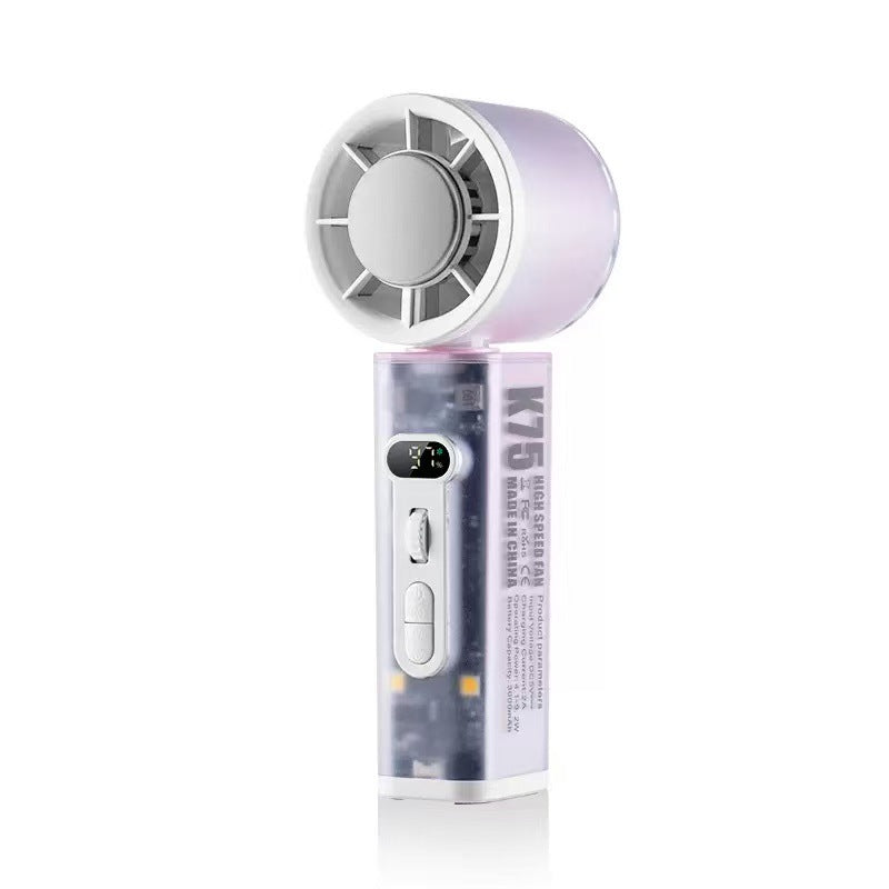 Portable Mini Fan USB Rechargeable Compact Quiet Personal Cooling Fan