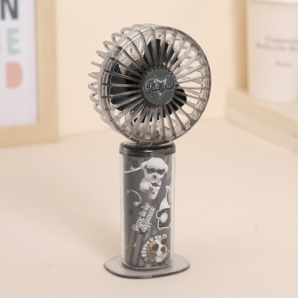 Portable USB Rechargechargeable Handheld Fan Lightweight Compact with Multiple Speeds