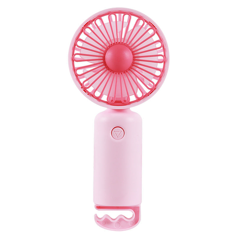 Harrow Portable Handheld Clip Fan Rechargeable Battery Adjustable Speeds Compact Lightweight