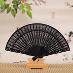 Ladies Filigree Fan High-Quality Lightweight Foldable Handheld Fan