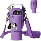 Women's Insulated Water Bottle with Versatile Carrying Bag Durable and Stylish Design