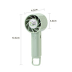 Portable Cooling Fan for Women Lightweight 3-Speed Handheld and Desk Use