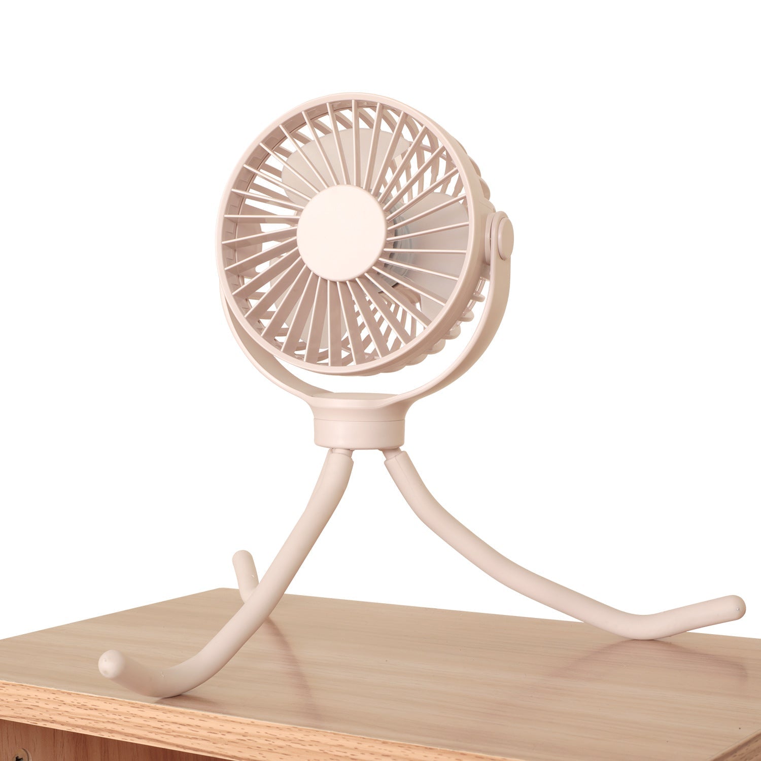 Harrow Portable Tripod Fan Adjustable Stand Quiet Operation Compact Design