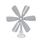 Standing Fan Adjustable Height Quiet Operation Energy Efficient 12W Cooling Fan